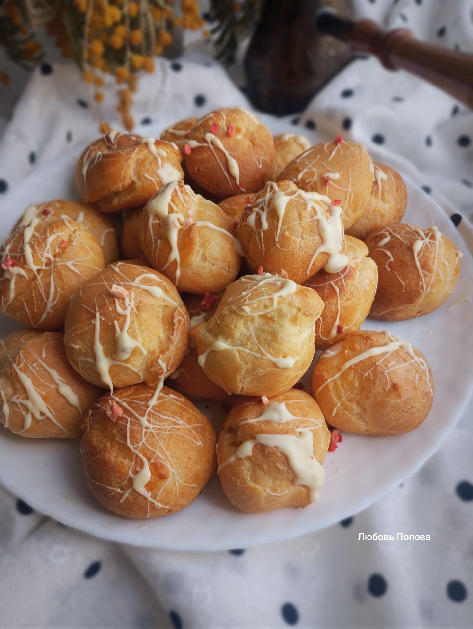 Юмбрики с творожным кремом 