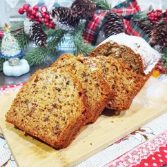 Кекс с грецкими орехами 