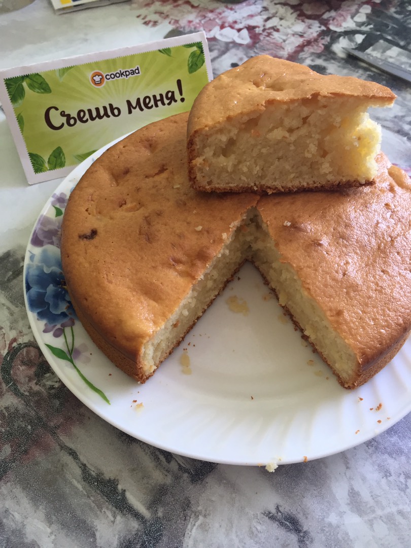 Идеальный кекс с яблоком 🍎🥧