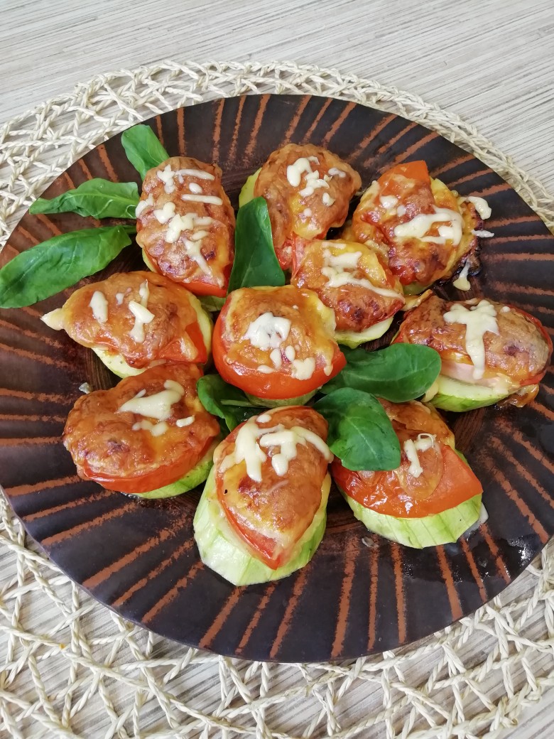 Запеченные кабачки
