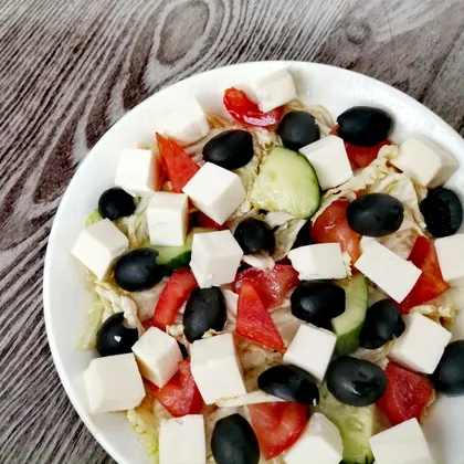 Греческий салат (Классический рецепт)