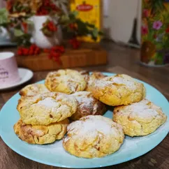 Сырники с яблоками в духовке