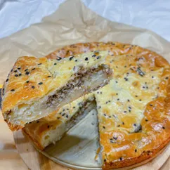 Заливной пирог с рыбой🥧