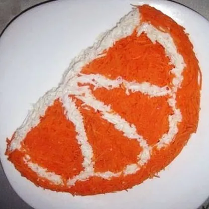 Салат долька апельсина