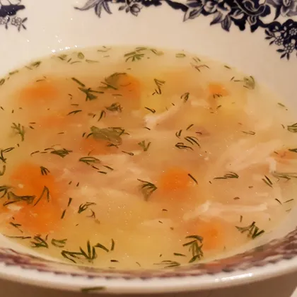 Ленивый суп с топпингами