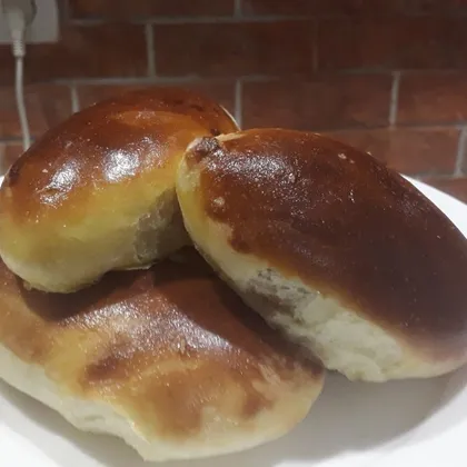 Печенные пирожочки🥐 с яблоками🍎 и курицей.😋