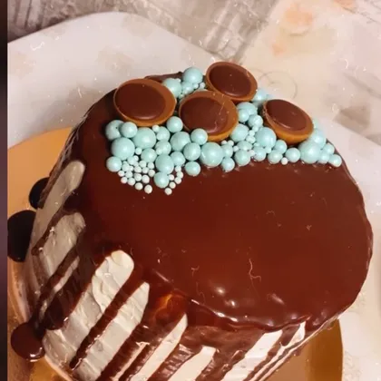 Шоколадный торт с кокосом 🎂