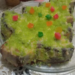 Миндальный кекс "Ёлочка"