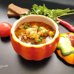 Рагу с мясом и овощами 