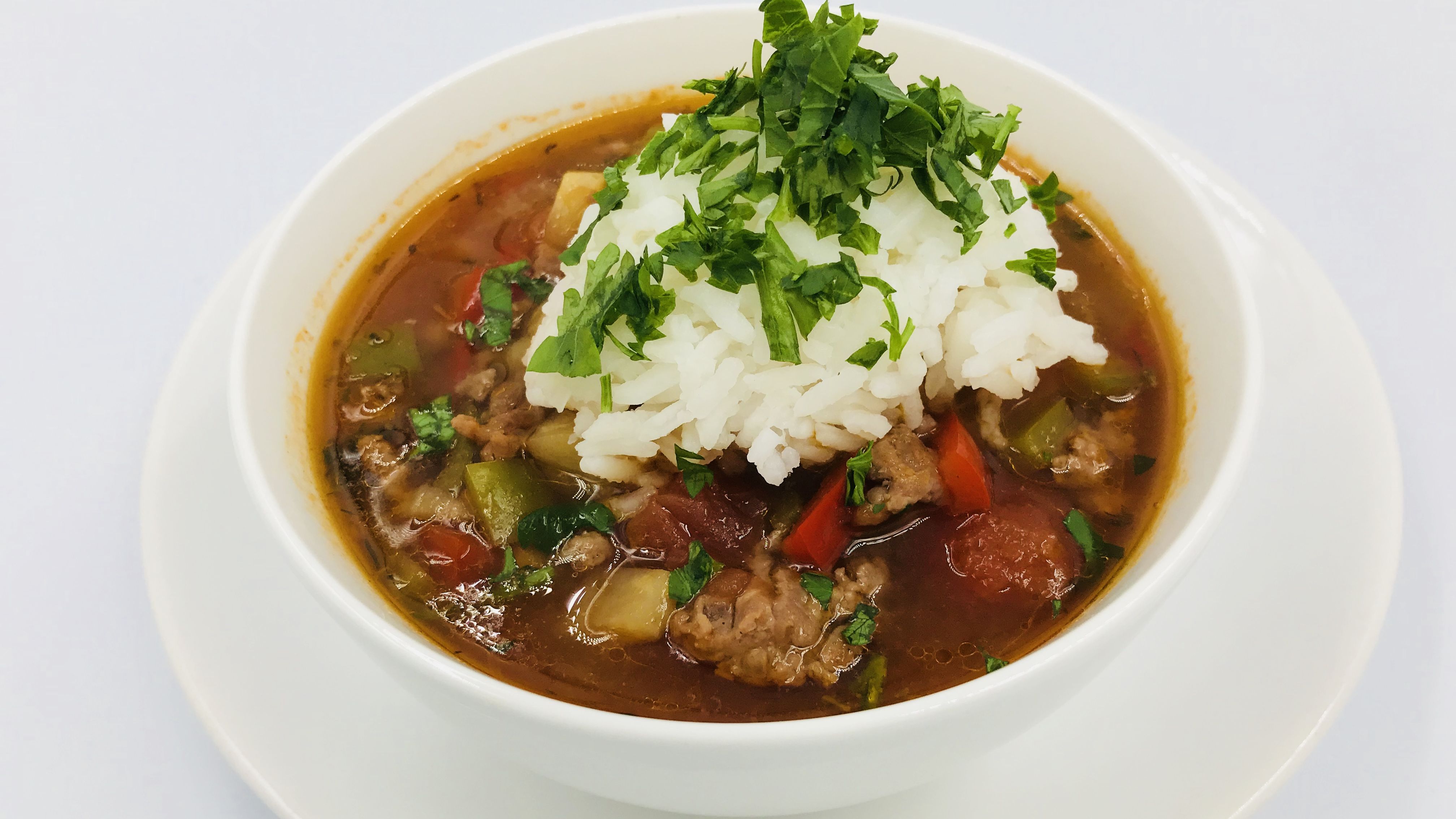 Суп «Фаршированный перец»