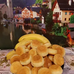 Пирожки с бананом "Минутки" 😋🤫🤗🍌🍌🍌🍌🍌