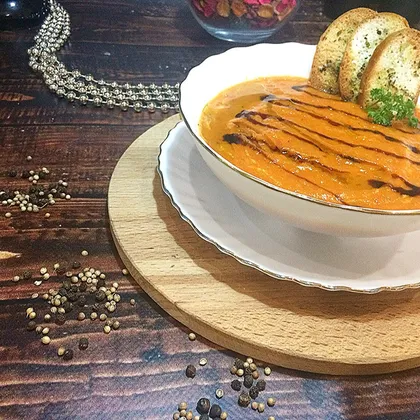 Тыквенно-томатный суп-пюре