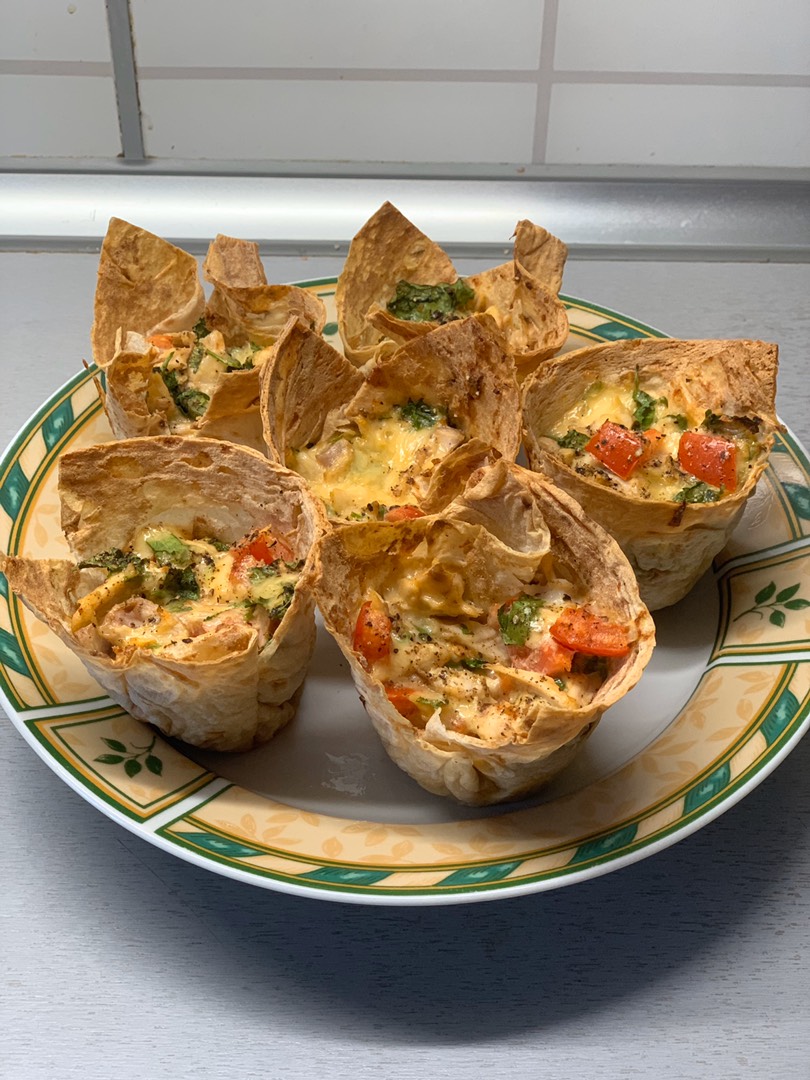 Корзиночки из лаваша