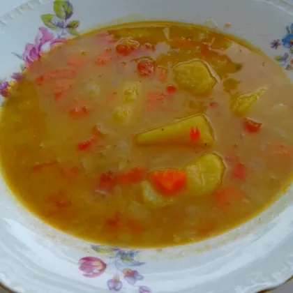 Суп из смеси бобовых