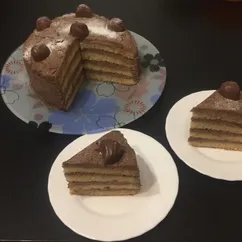 Торт со сгущенкой и какао 🍰