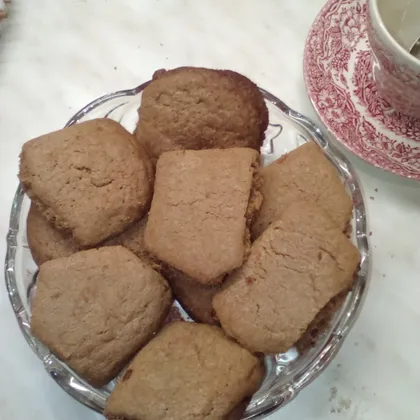Домашнее печенье с шоколадом и корицей