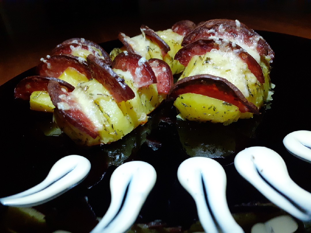 Картошка Гармошка, запеченная в духовке — вкусные рецепты