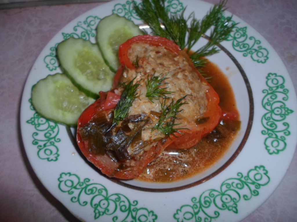 "ПЕРЕЦ Фаршированный - 2 вида - с фаршем и с овощами"