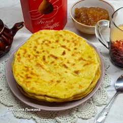 Домашние лепёшки на кефире 