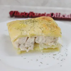 Картофельная запеканка с курицей и сыром