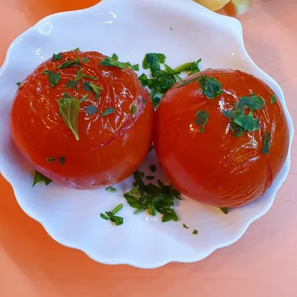 Помидоры, запеченные целиком🍅🍅🍅