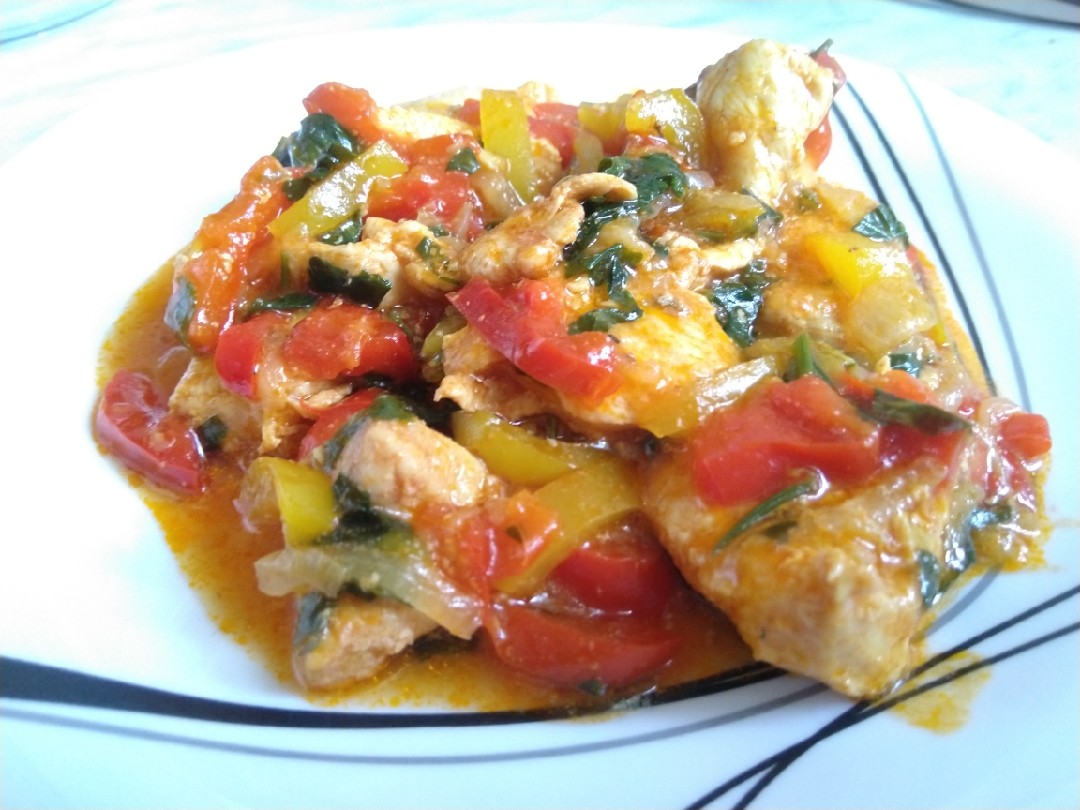Паприкаш из курицы