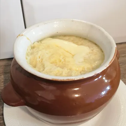 Французский суп в горшочках
