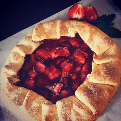 Галета с клубникой 🍓