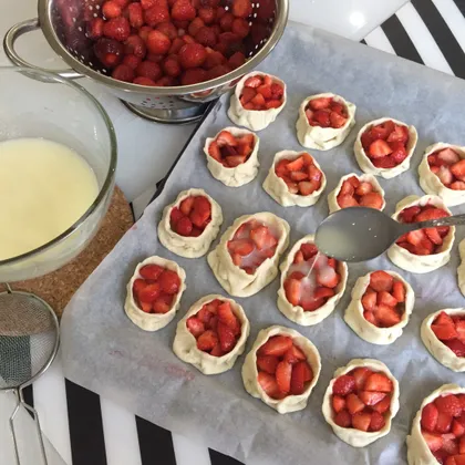 Корзиночки с клубникой🍓