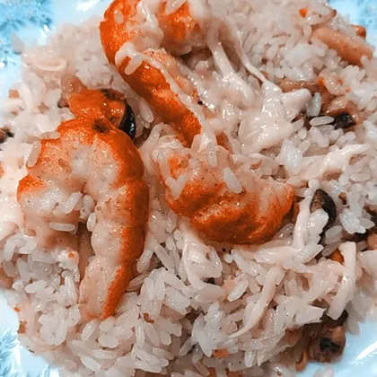Морепродукты с рисом