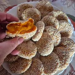 Печенье из тыквы и рисовой муки