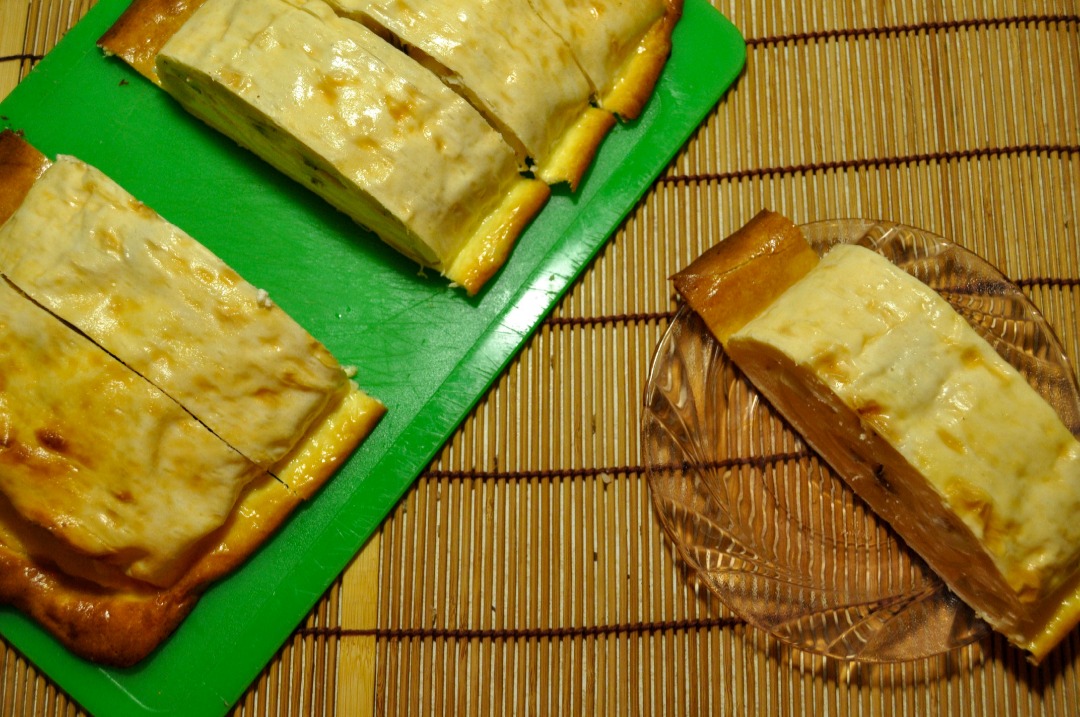 Рулет из лаваша с творогом или рулет по-быстрому