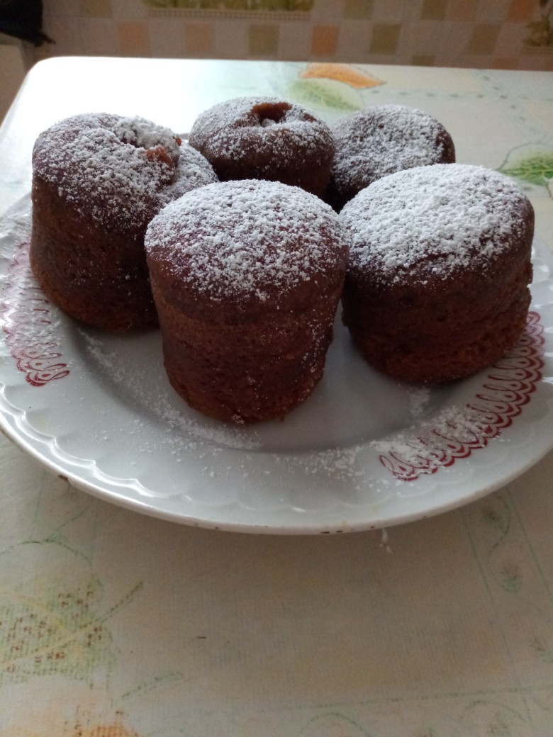 Кексики шоколадные без духовки