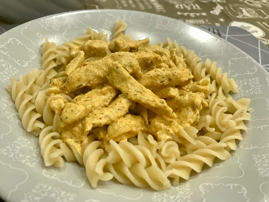 Куриное филе в сметане и/или сливках 😋