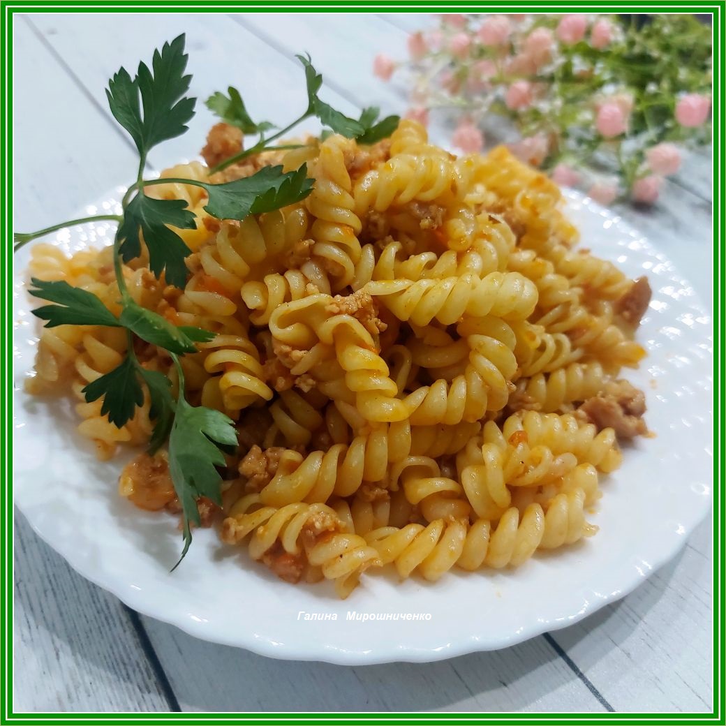 Макароны по-флотски