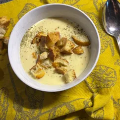 Сырный суп-пюре