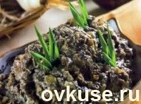 Закуска из грибов с картофелем