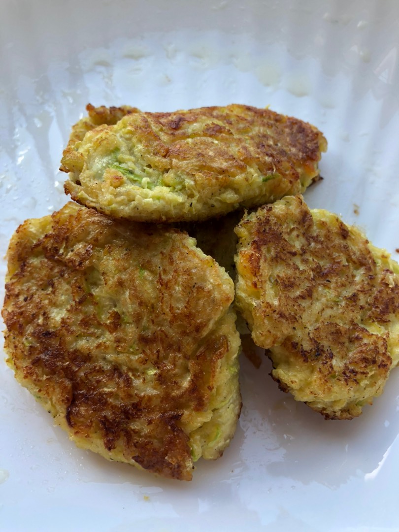 Оладьи из кабачков с сыром