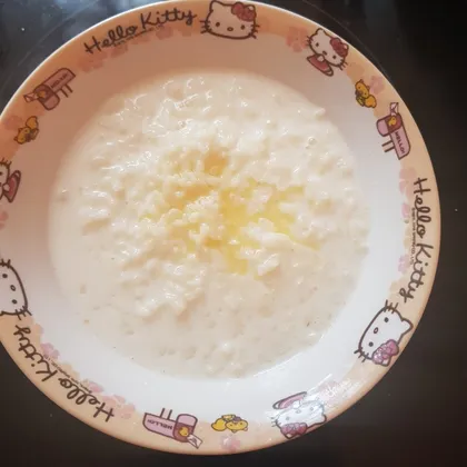 Рисовая молочная каша в мультиварке