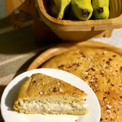 ПП Манник с творожно-банановой прослойкой 🥧