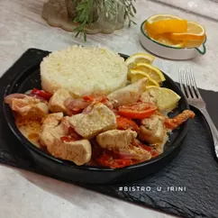 Курочка  в соусе Том-ям