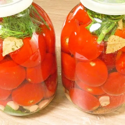 Помидоры под капроновой крышкой с водкой | Tomatoes under capron cover with vodka