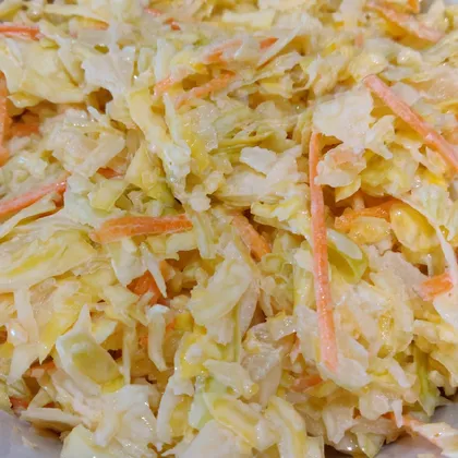 Быстрый салат из капусты и моркови 🥬🥕