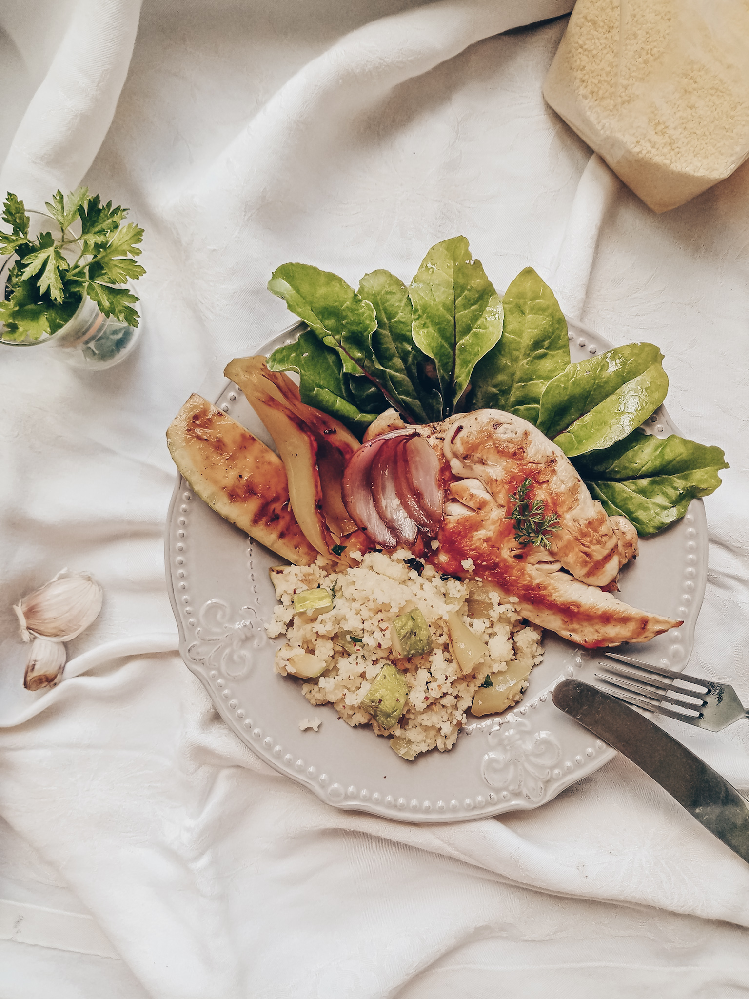 Вкуснейший обед с кускусом