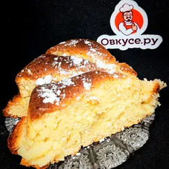 Творожный кекс