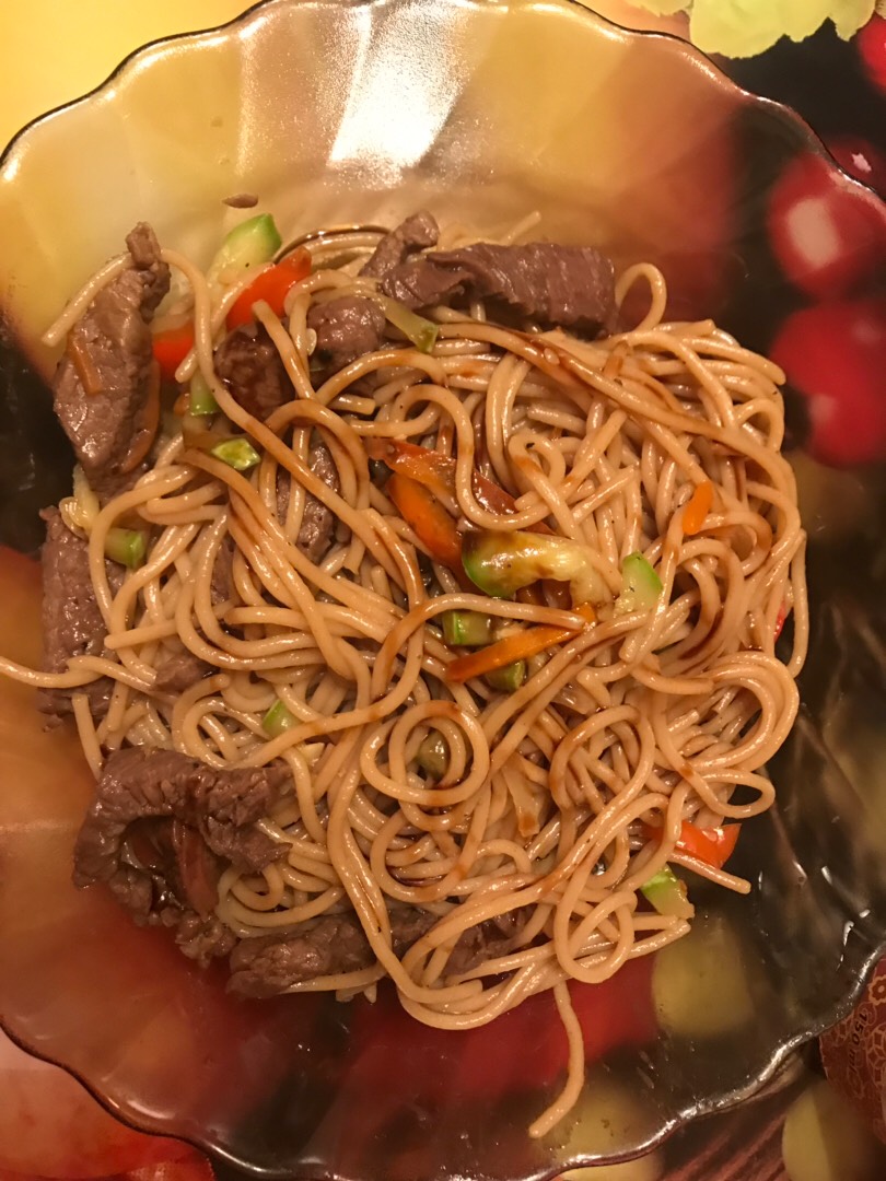 Wok лапша рецепт