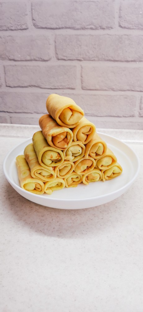 Сырно-творожные блинчики 🤤