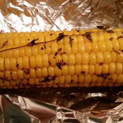 Кукуруза, приготовленная в духовке