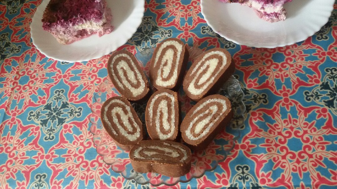 Десерт без выпечки: шоколадный рулет с кокосовой начинкой - sauna-chelyabinsk.ru