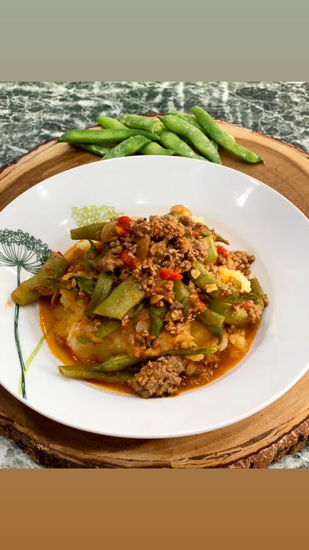 Лобио из стручковой фасоли
